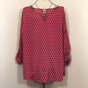 Faded Glory Long Sleeve Blouse